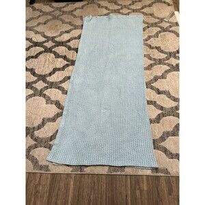 Hotel Balfour Shower‎ Curtain White Waffle design 52” x 63”